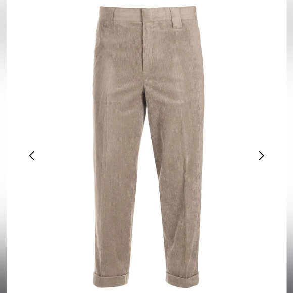 Golden Goose Other - Golden Goose Tan Corduroy Cropped Trousers in Large